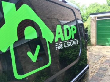 ADP Fire & Security Van